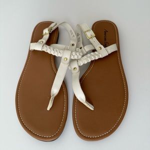 Woman’s American Eagle Braided Sandal Size 7